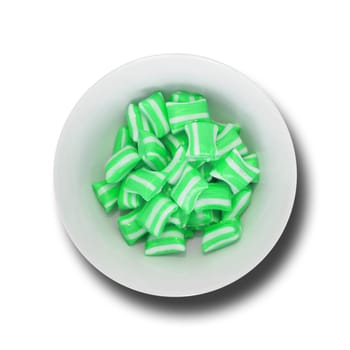 A close up shot of boiled sweets