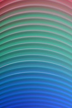 A close up shot of a slinky toy