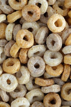 A close up shot of breakfast cereals