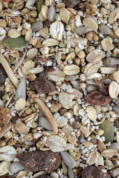 A close up shot of breakfast cereals