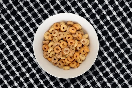 A close up shot of breakfast cereals