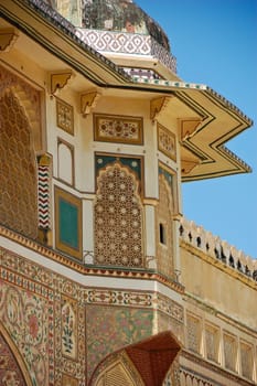 Beautiful Indian decorated building