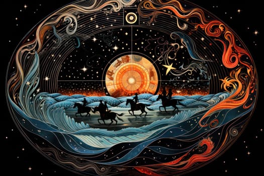 In the realm of fantasy, a fearless group of individuals known as the whirling cyclone riders emerges.