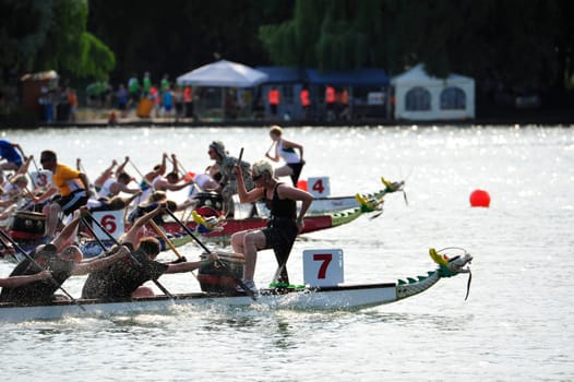 20. Jubiläum der Hannover Dragonboatraces Pfingsten 2014