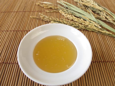 Rice syrup and rice risps