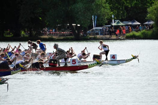 20. Jubiläum der Hannover Dragonboatraces Pfingsten 2014