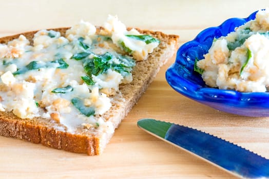 Wild garlic,lard