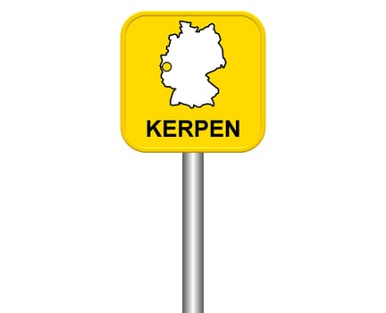 Entrance sign: Kerpen