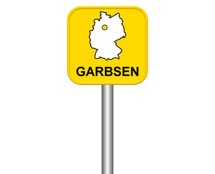 Entrance sign: Garbsen