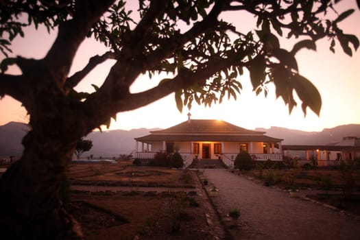 The colonial Hotel Pousada de Maubisse high above the mountain village of Maubisse south of Dili in East Timor on the two separate island of Timor in Asia.