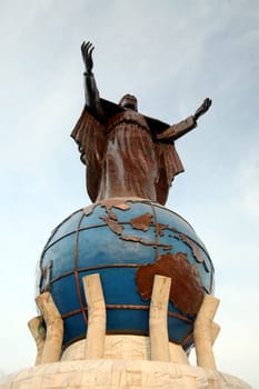 Am Kap Fatucama von Dili der Hauptstadt von Ost Timor auf der in zwei getrennten Insel Timor in Asien.