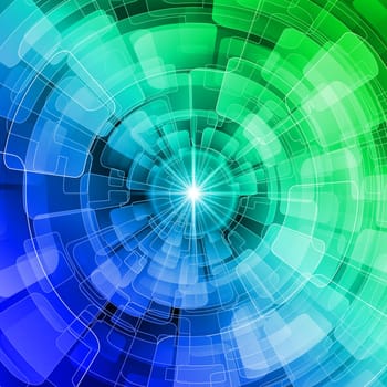 Seamless multi-colored spherical abstraction. The disco gradients