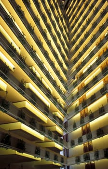 A hotel in downtown Singapore in South East Asia.