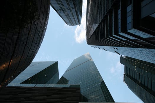 Asia,South East,Singapore,Island,State,City,City,Skyline,Center,Financial Quarter,Skyscraper,Skyscraper,Bank,UBS,CS,Deutsche Bank