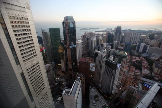 Asia,South East,Singapore,Island,State,City,City,Skyline,Center,Financial Quarter,Skyscraper,Skyscraper,Bank,UBS,CS,Deutsche Bank
