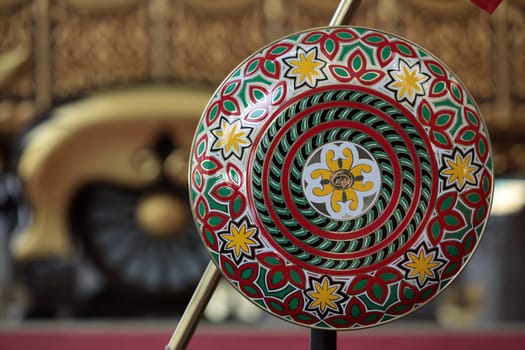 The Museum of Crown Insignia of the Royal House of Bruneiin center of the capital Bandar Seri Begawan in the kingdom of Brunei Darussalam on Borneo in South East Asia.