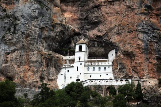 Europe,Eastern Europe,Balkans. Montenegro,Niksic,Monastery,Manastir Ostrog,Rock,Landscape,Nature