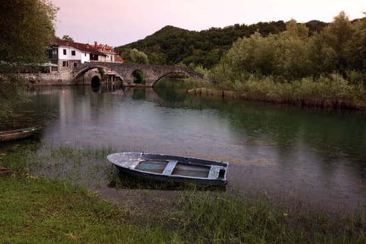 Europe,Eastern Europe,Balkans. Montenegro,Skadar,Lake,Landscape,Rijeka Crnojevica,Nature,Village