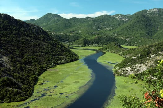Europe,Eastern Europe,Balkans. Montenegro,Skadar,Lake,Landscape,Rijeka Crnojevica,Nature