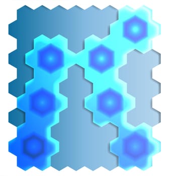 Abstract Hexagon Background_2