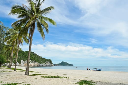 Tropical sandy beach, Thailand