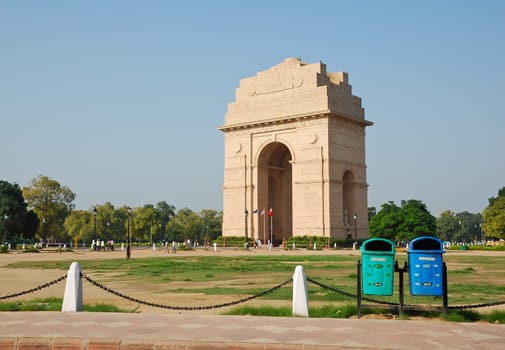 Indian gate is the national monument of India in New Delhi, India