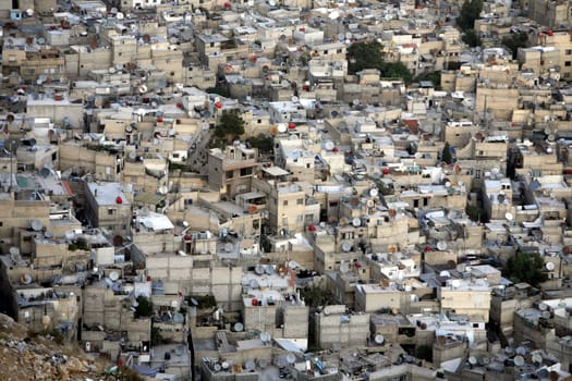 Asien, Naher Osten, Syrien, Damaskus,   Sicht ueber die Grossstadt von Damaskus der Hauptstadt von Syrien.
