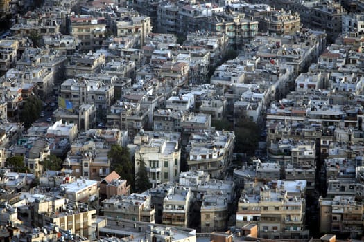 Asien, Naher Osten, Syrien, Damaskus,   Sicht ueber die Grossstadt von Damaskus der Hauptstadt von Syrien.