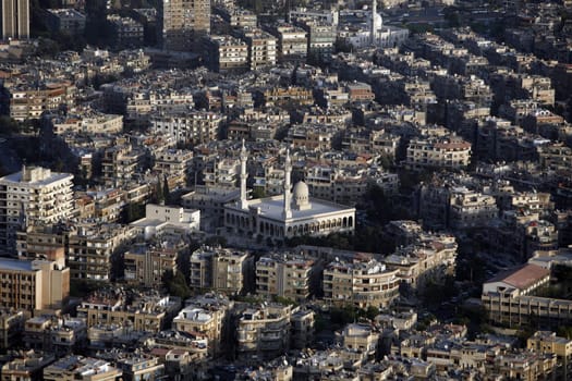 Asien, Naher Osten, Syrien, Damaskus,   Sicht ueber die Grossstadt von Damaskus der Hauptstadt von Syrien.
