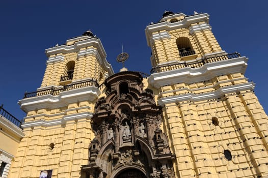San Francisco monastery, central Lima, Peru.