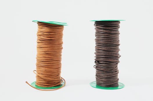 Roll of Twine isolated on a White Background