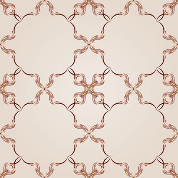 Symmetrical patterned squares on the light background.