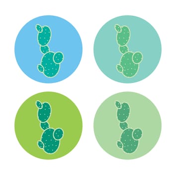 cactus plant vector cute, potted, pot, mexican, desert