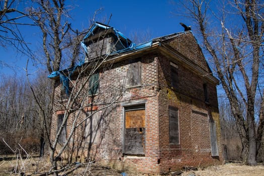 Abandoned house