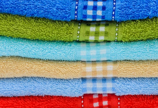 Colorful towels