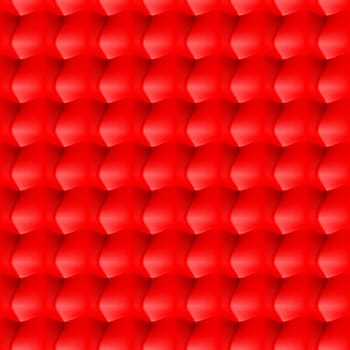 Seamless abstract background. Surround relief  in the red colour