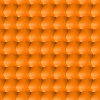 Seamless abstract background. Surround relief  in the orange colour