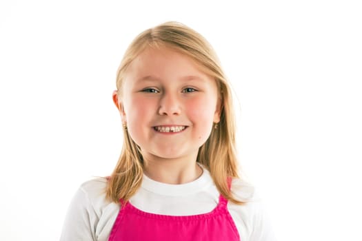 the little girl with missing teeth