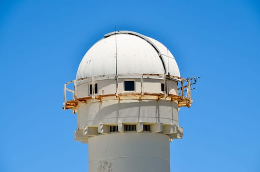 Telescopes of the Teide Astronomical Observatory in Tenerife, Spain.