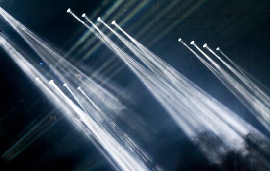Stage lights on a concert