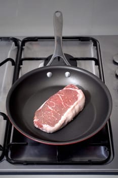 A close up shot of an Australian Porterhouse steak