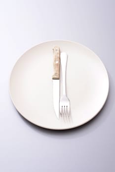 A close up shot of a dinner plate