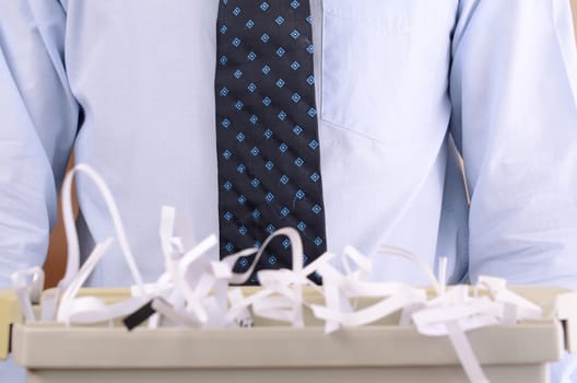 Business man in an office