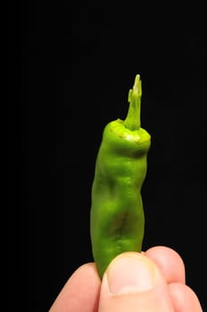 Some Very Hot Chili Peppers Ready to Cook