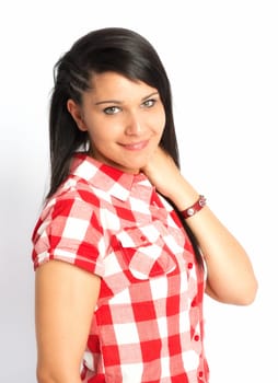 Black-haired girl