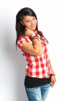 Black-haired girl