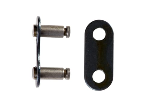 Chain lock in close-up