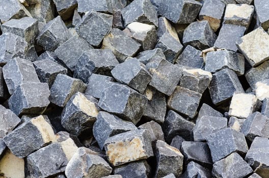 Storage area of various sandstone,natural stone,quarry stone and bulk solids and species.