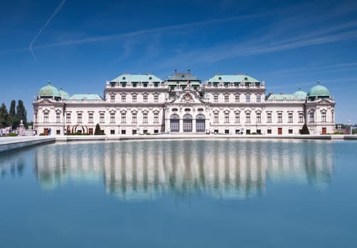 Belvedere castle in Vienna, Austria