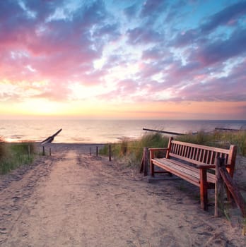 Time out by the sea